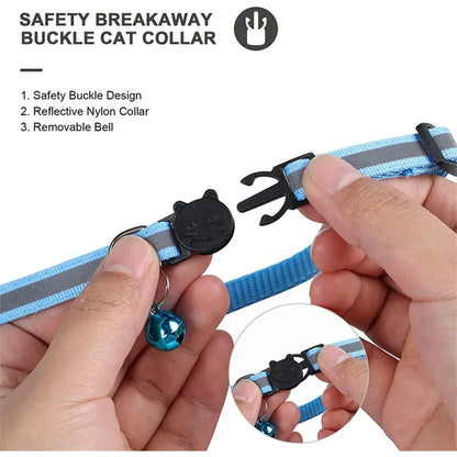 Reflective Cat Collar with Apple AirTag