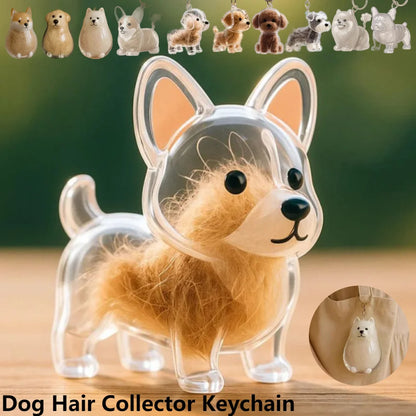 Cartoon Dog Shape Dog Hair Storage Box
