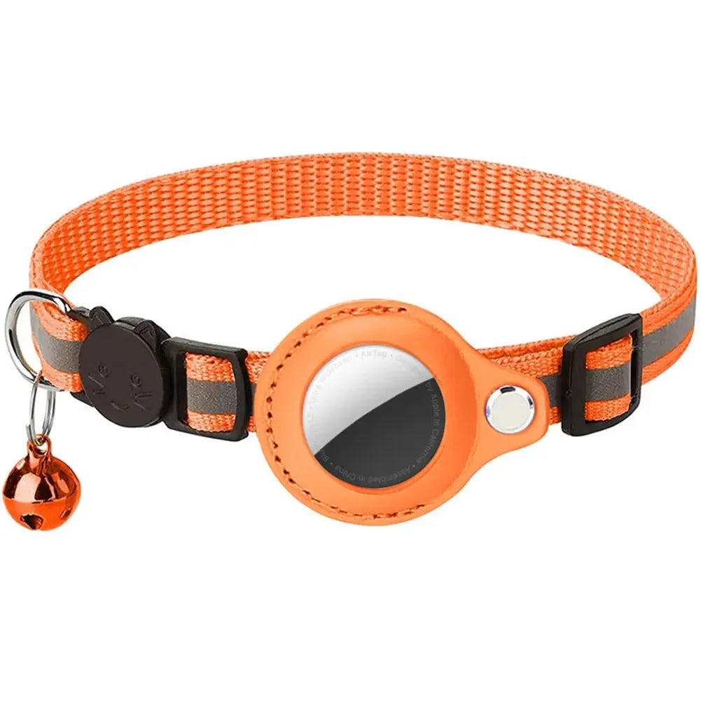 Reflective Cat Collar with Apple AirTag