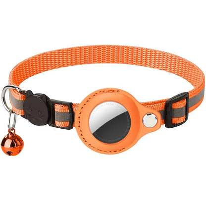 Reflective Cat Collar with Apple AirTag