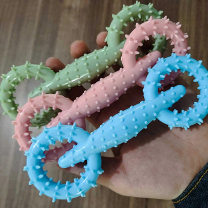 TPR Pet Dog Molar Toys for Cleaning Teeth