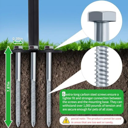 Tether Tug Outdoor Dog Toy Interactive Exercise