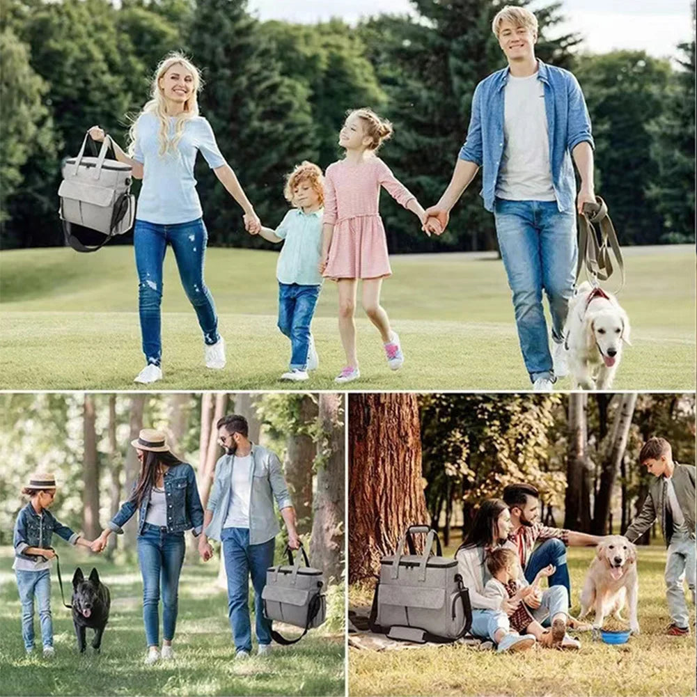 Dog Travel Bag Backpack Pet Accessories Organizer