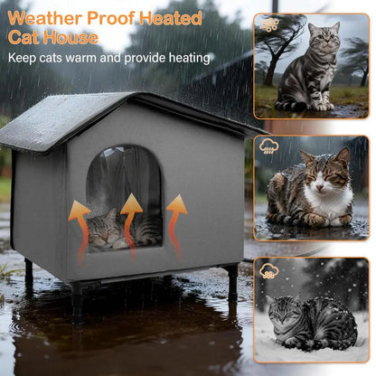 Heated Outdoor Cat House