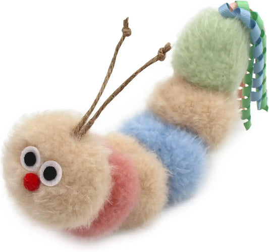 Interactive Catnip Kicker Toy with Rattle