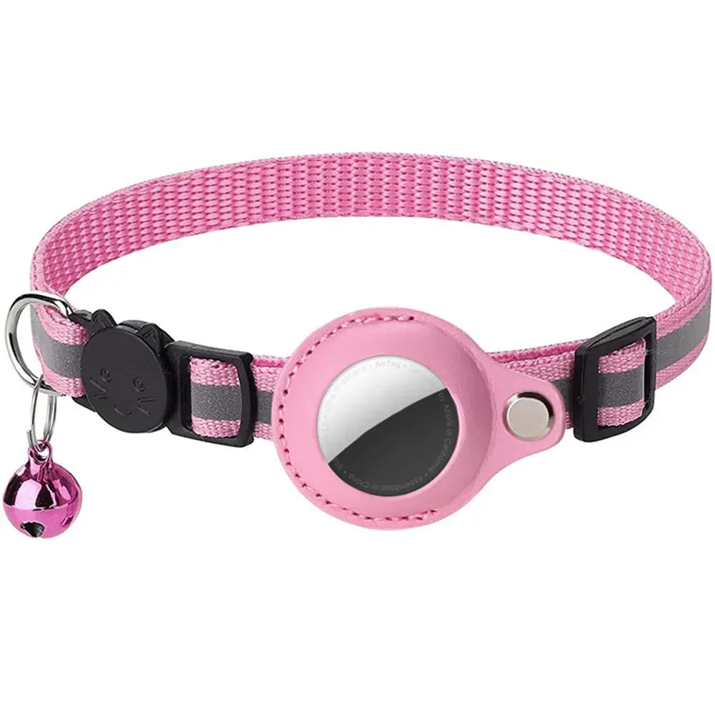 Reflective Cat Collar with Apple AirTag
