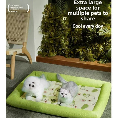 Cooling Puppy Bed Summer Dog Supplies Mat