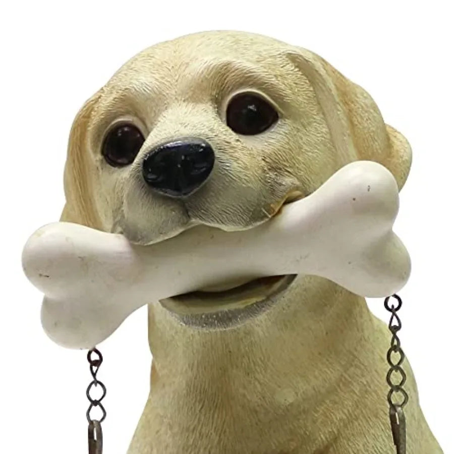 Resin Labrador Retriever Dog Puppy Statue