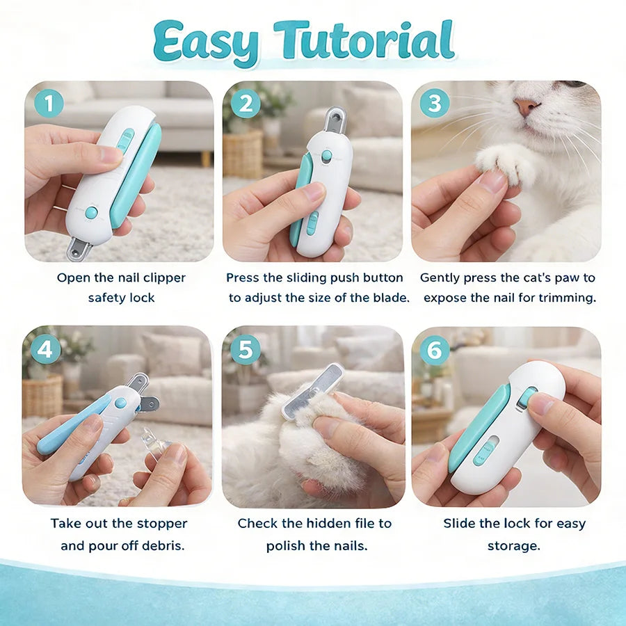 Cat & Dog Nail Clipper with File