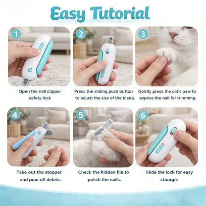 Cat & Dog Nail Clipper with File