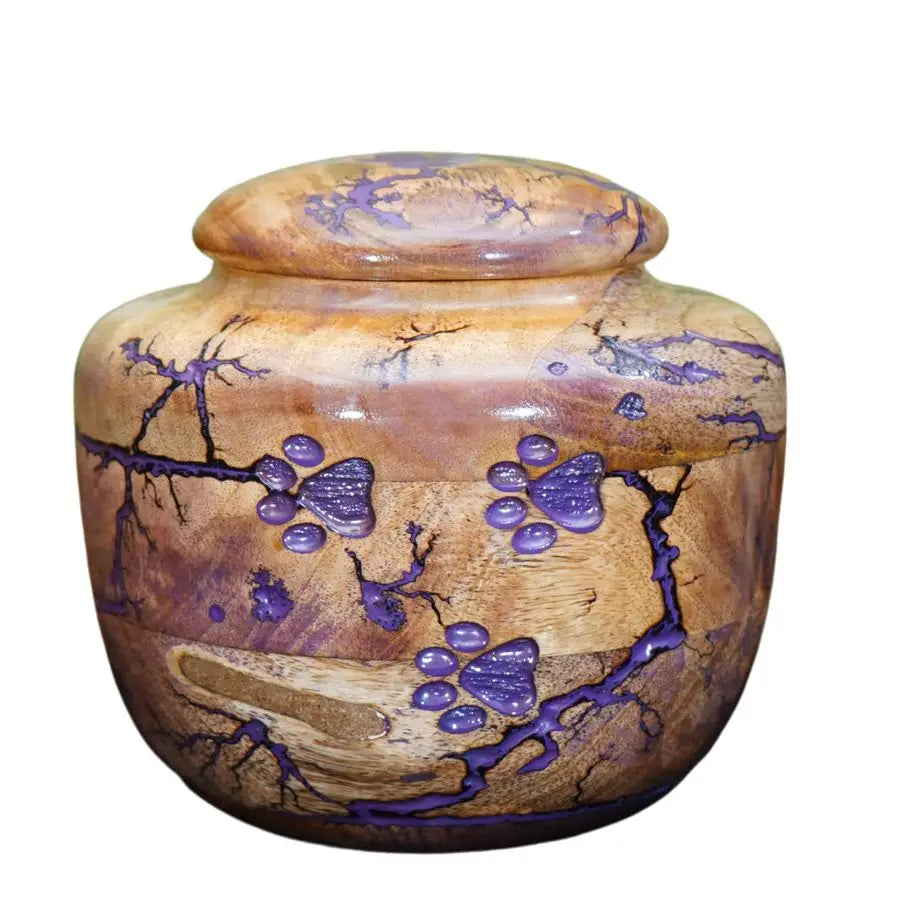Wooden Urn for Pet Ashes
