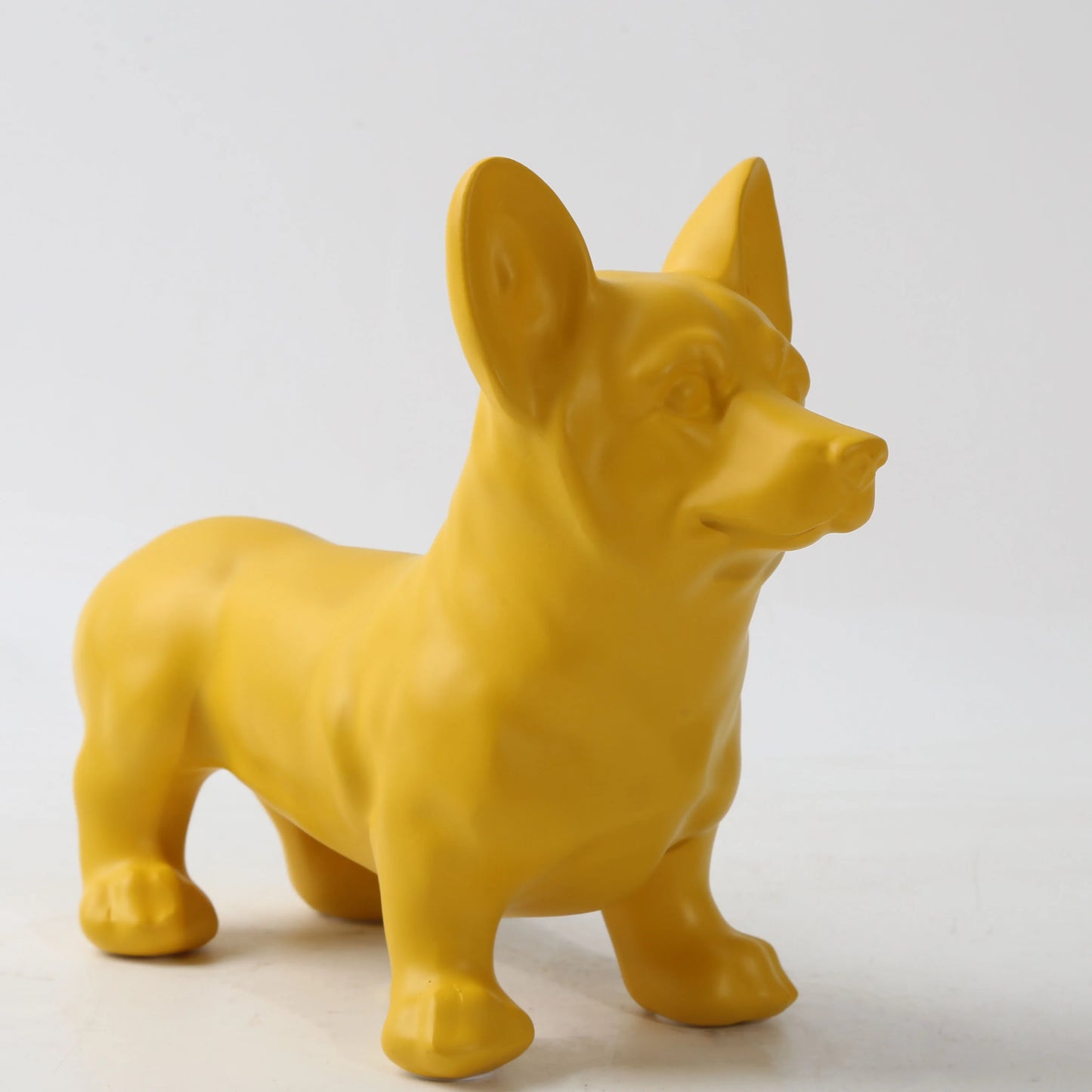 Nordic  Art, Painted Graffiti Corgi Dog Statue