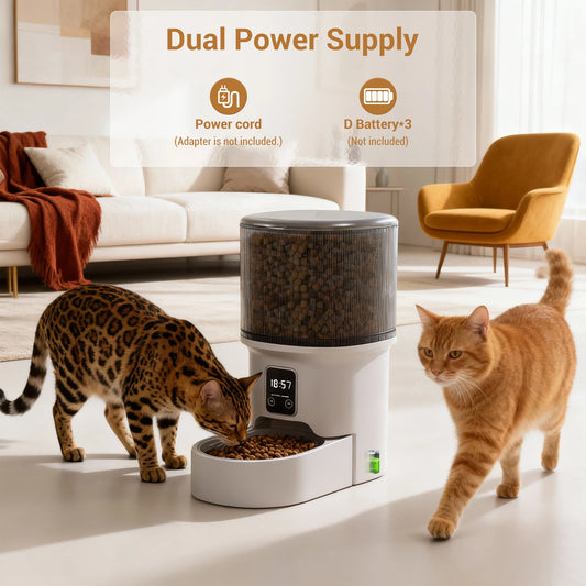 Programmable 4L Automatic Pet Feeder for Small Dogs Cats