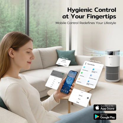 P2 Air Purifier for Pet Allergy Sufferers 843 m³/h