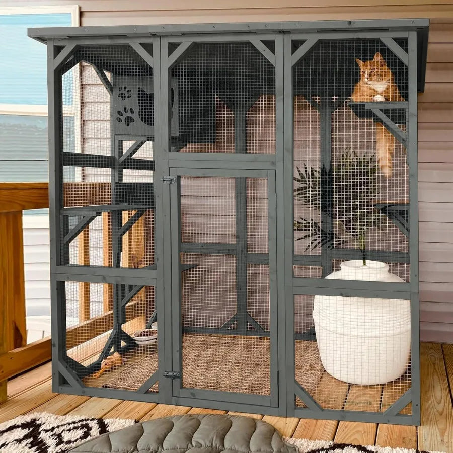 Cat Enclosure Large Outdoor Catio