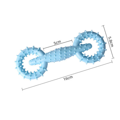 TPR Pet Dog Molar Toys for Cleaning Teeth