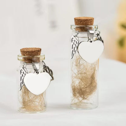 Pet Memorial Bottle For Pet Hair Dogs Cats Fur