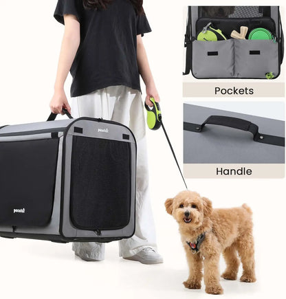 Dog Car Carrier Light Weight 24x17.7x20.5in