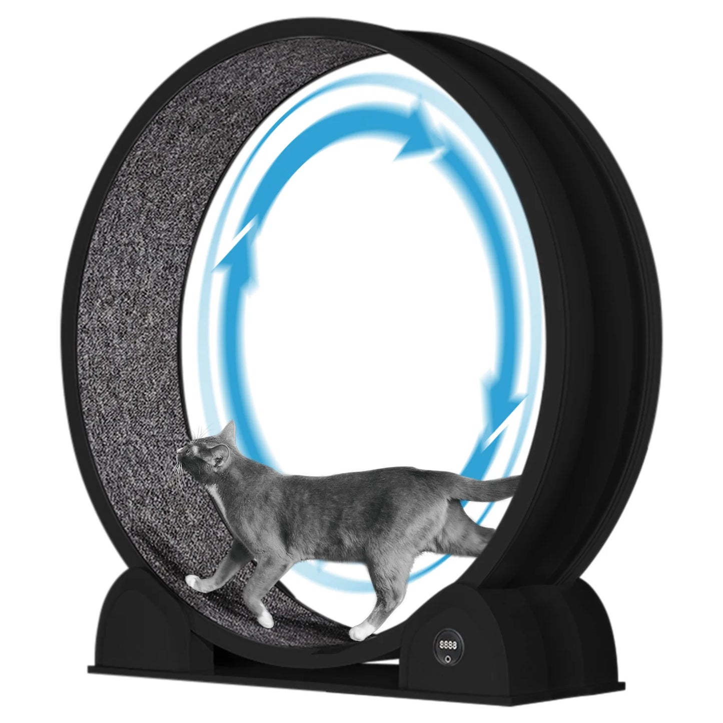 Cat Exercise Wheel, Treadmill with Pedometer