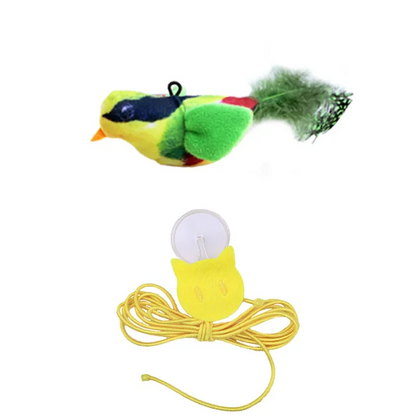 Sound Sensing Interactive Bird Cat Toy