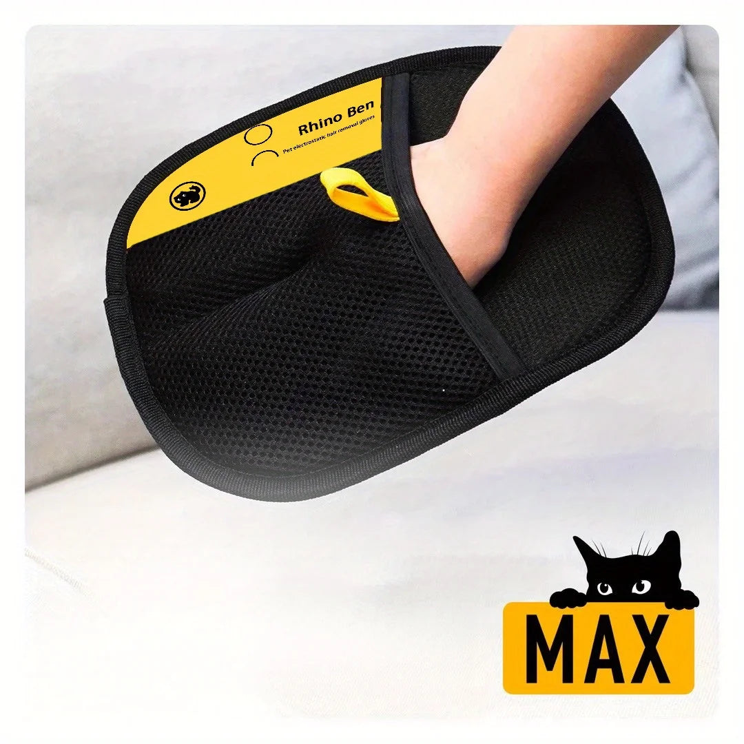 2-Piece Pet Hair Removal Gloves