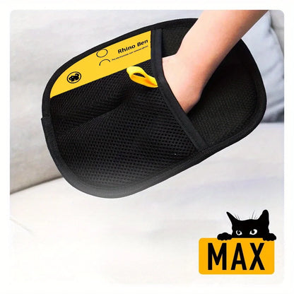 2-Piece Pet Hair Removal Gloves