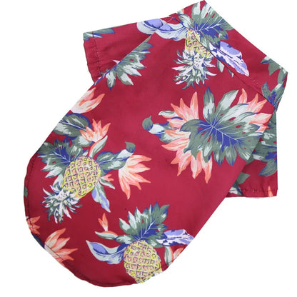 Hawaiian Pineapple Pet Shirt