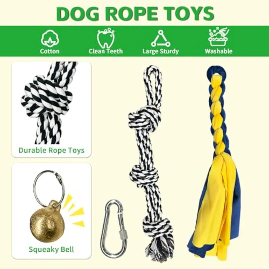 Tether Tug Outdoor Dog Toy Interactive Exercise