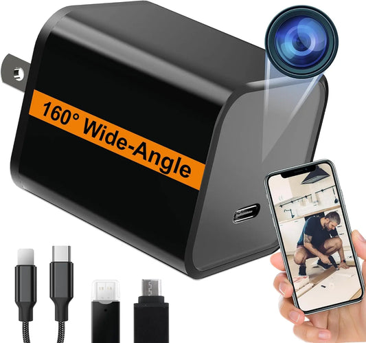 Smart WiFi Camera with 160° Wide Angle,