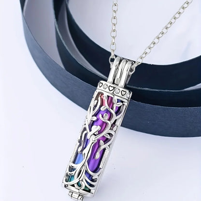 1pcs Memory Tree of Life Jar Pet Urn Ash Necklace
