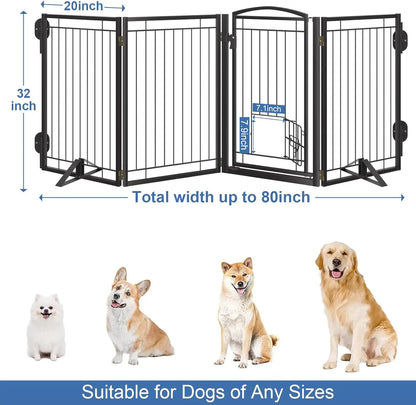 32" Tall Foldable Pet Gate