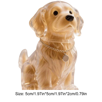 Cartoon Dog Shape Dog Hair Storage Box